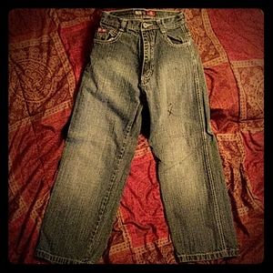 Boys blue jeans
